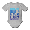 Prenzlberg - Planet Earth - Bio-Kurzarmbody - Grau meliert