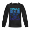 Prenzlberg - Planet Earth - Kinder Langarmshirt - Schwarz