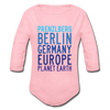 Prenzlberg - Planet Earth - Bio-Langarmbody - Hellrosa
