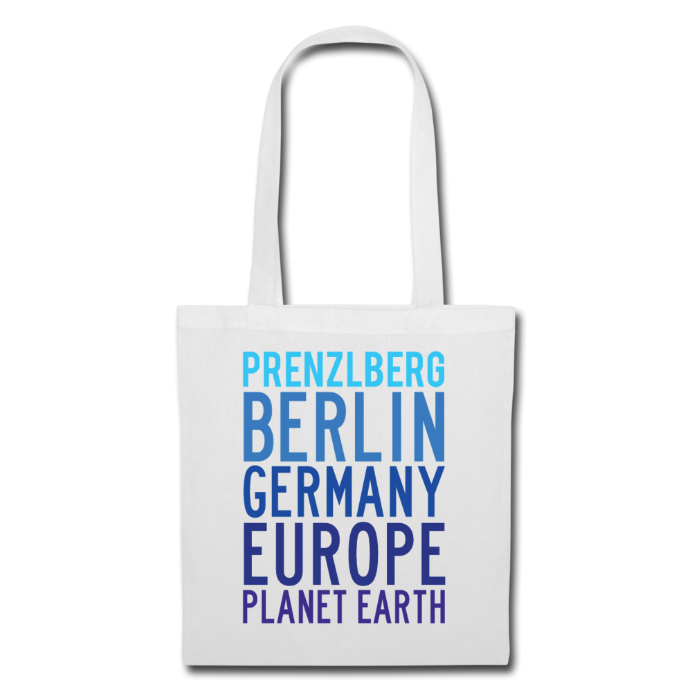 Prenzlberg - Planet Earth - Stoffbeutel - Weiß