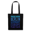 Prenzlberg - Planet Earth - Stoffbeutel - Schwarz