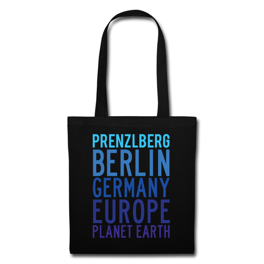Prenzlberg - Planet Earth - Stoffbeutel - Schwarz