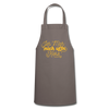 Jeh mah nich uffn Keks gelb - Kochschürze - Grau
