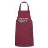 Bevor du fragst - Kochschürze - Bordeaux