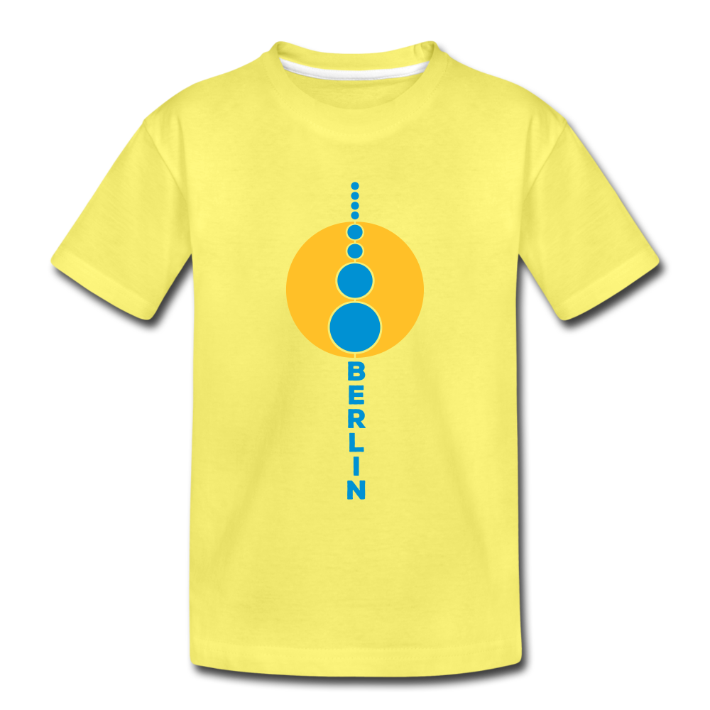 Kugelturm - Kinder Premium T-Shirt - Gelb