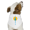 Kugelturm - Hunde-Bandana - Weiß