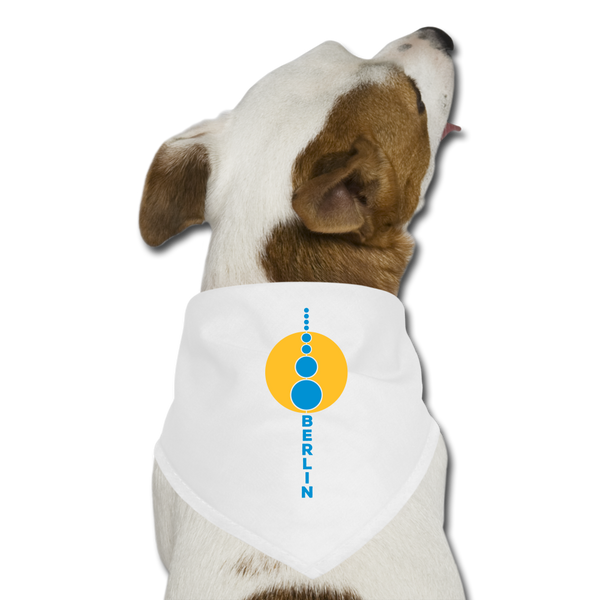 Kugelturm - Hunde-Bandana - Weiß