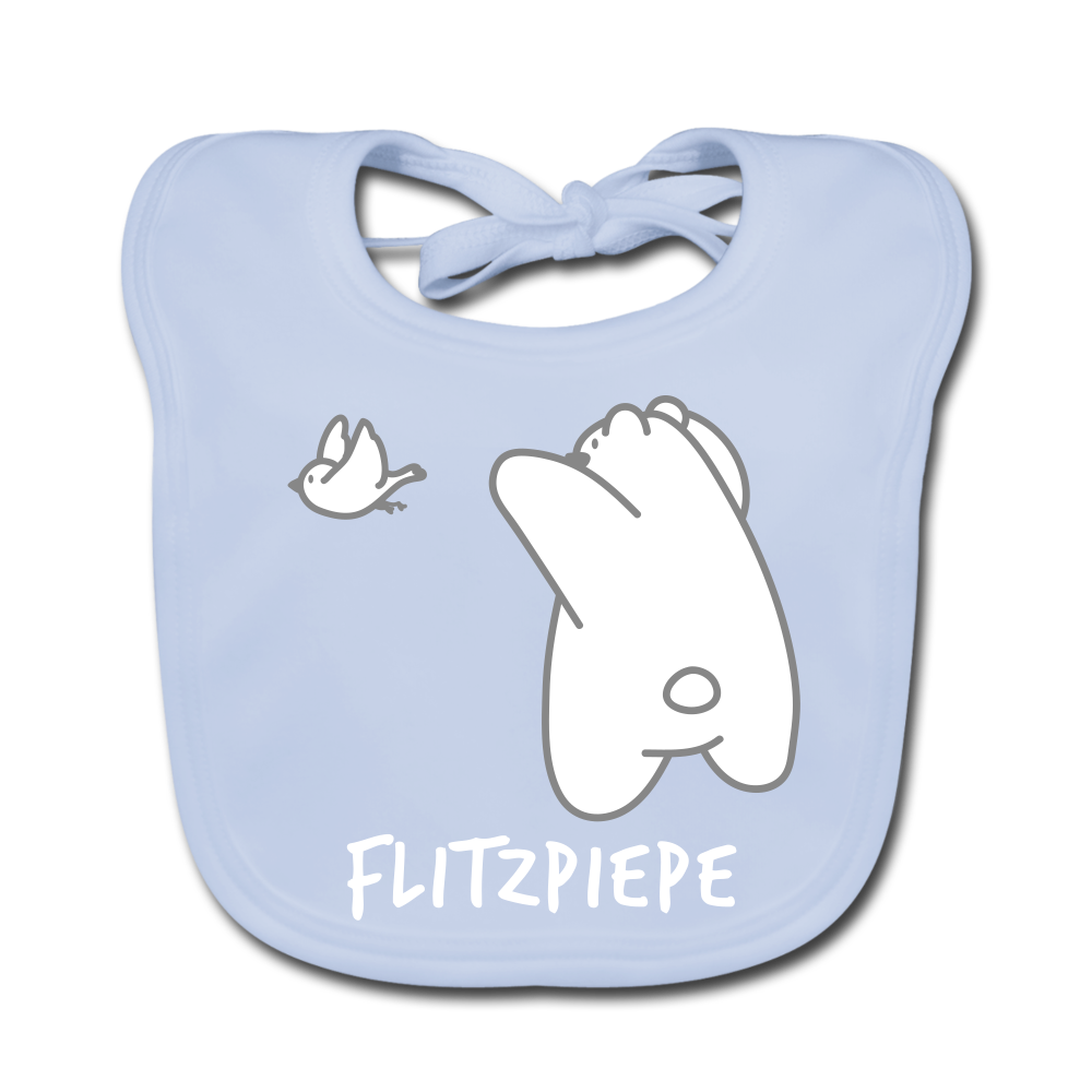 Flitzpiepe - Lätzchen - sky Blue