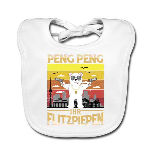 Peng Peng - Lätzchen - Weiß