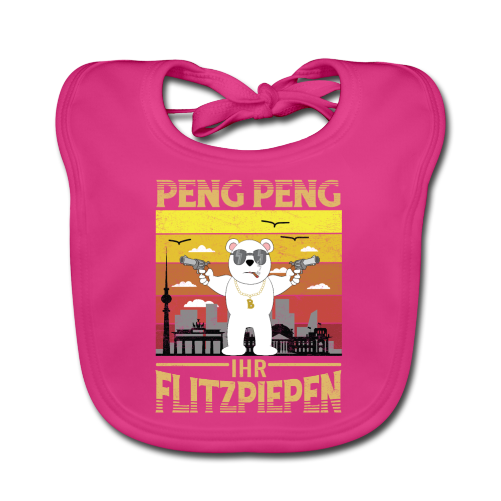 Peng Peng - Lätzchen - Fuchsia