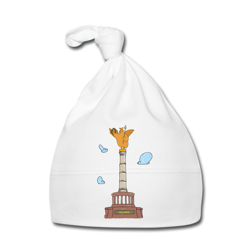 Gold Bär - Babymützen - Weiß