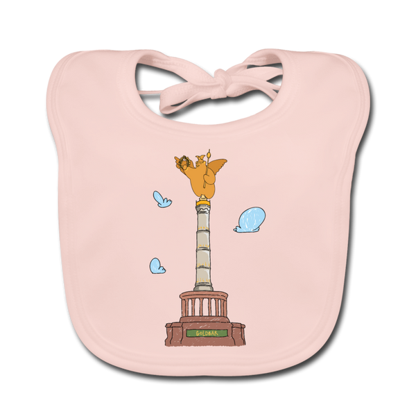 Gold Bär - Lätzchen - Rose