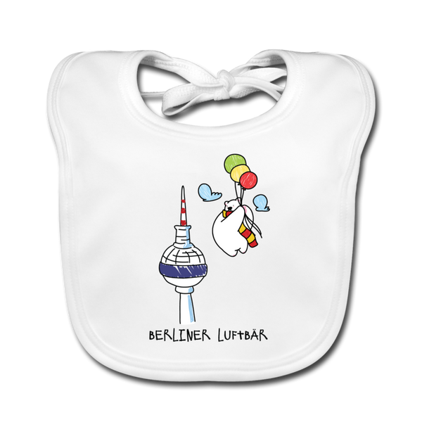 Berliner Luftbär - Lätzchen - Weiß
