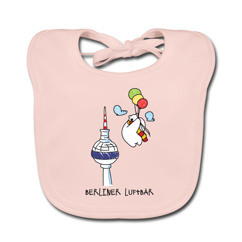 Berliner Luftbär - Lätzchen - Rose