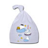 Berliner Bär bei Nacht - Babymützen - Sky