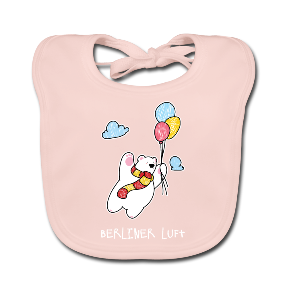 Der Bär fliegt - Lätzchen - Rose