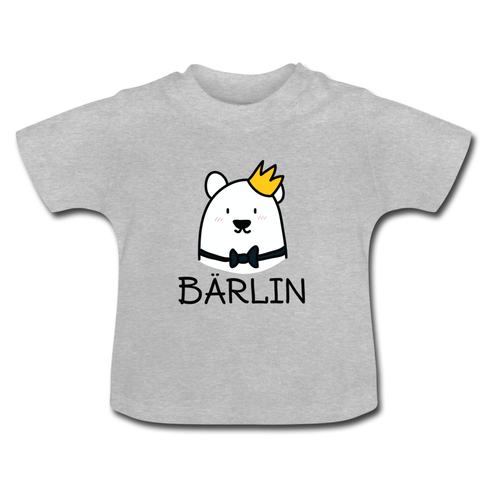 Bärlin - Baby T-Shirt - Grau meliert