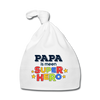 Super Hero - Babymützen - Weiß