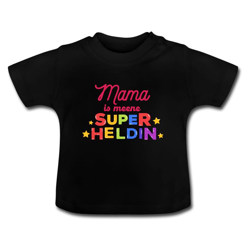 Meene Heldin - Baby T-Shirt - Schwarz