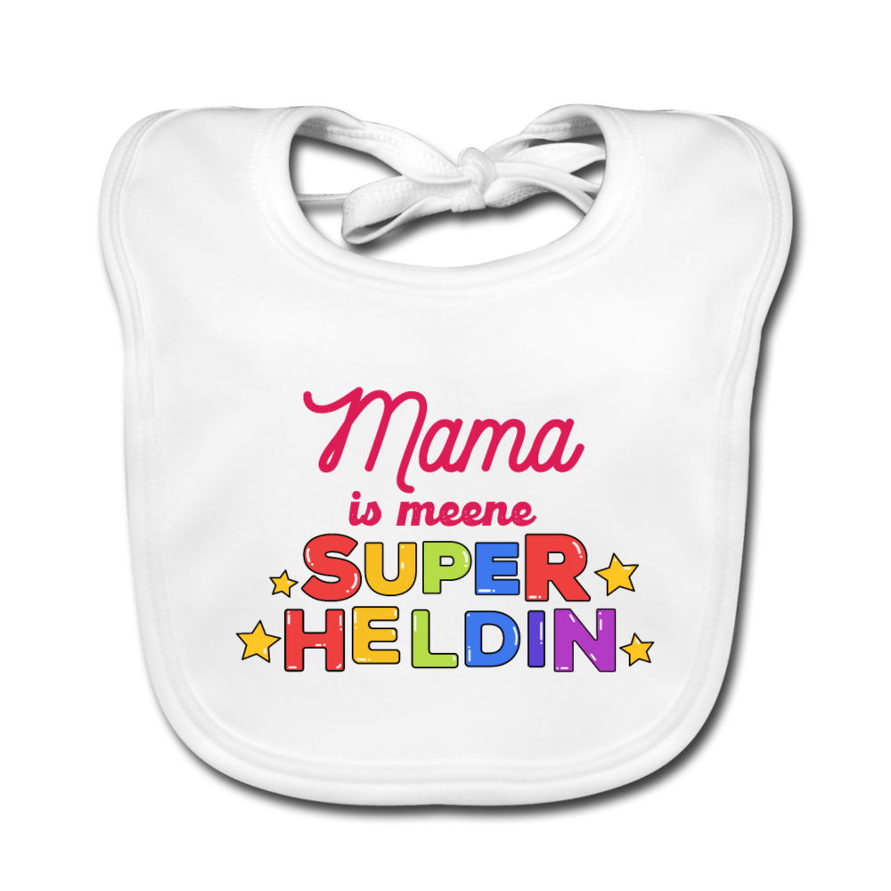 Meene Heldin - Lätzchen - Weiß