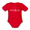 Kleena Atze - Bio-Kurzarmbody - Rot