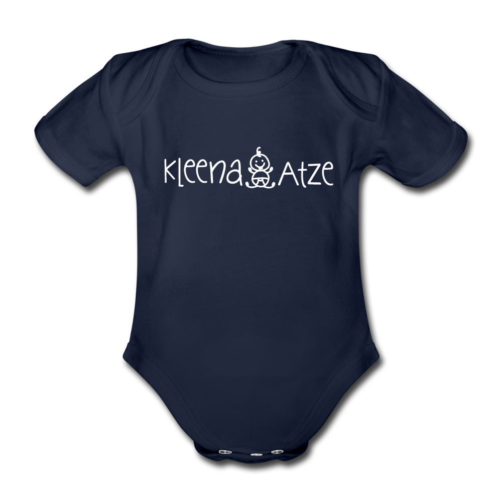 Kleena Atze - Bio-Kurzarmbody - Dunkelnavy