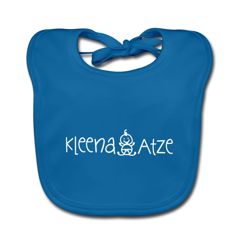 Kleena Atze - Lätzchen - Pfauenblau