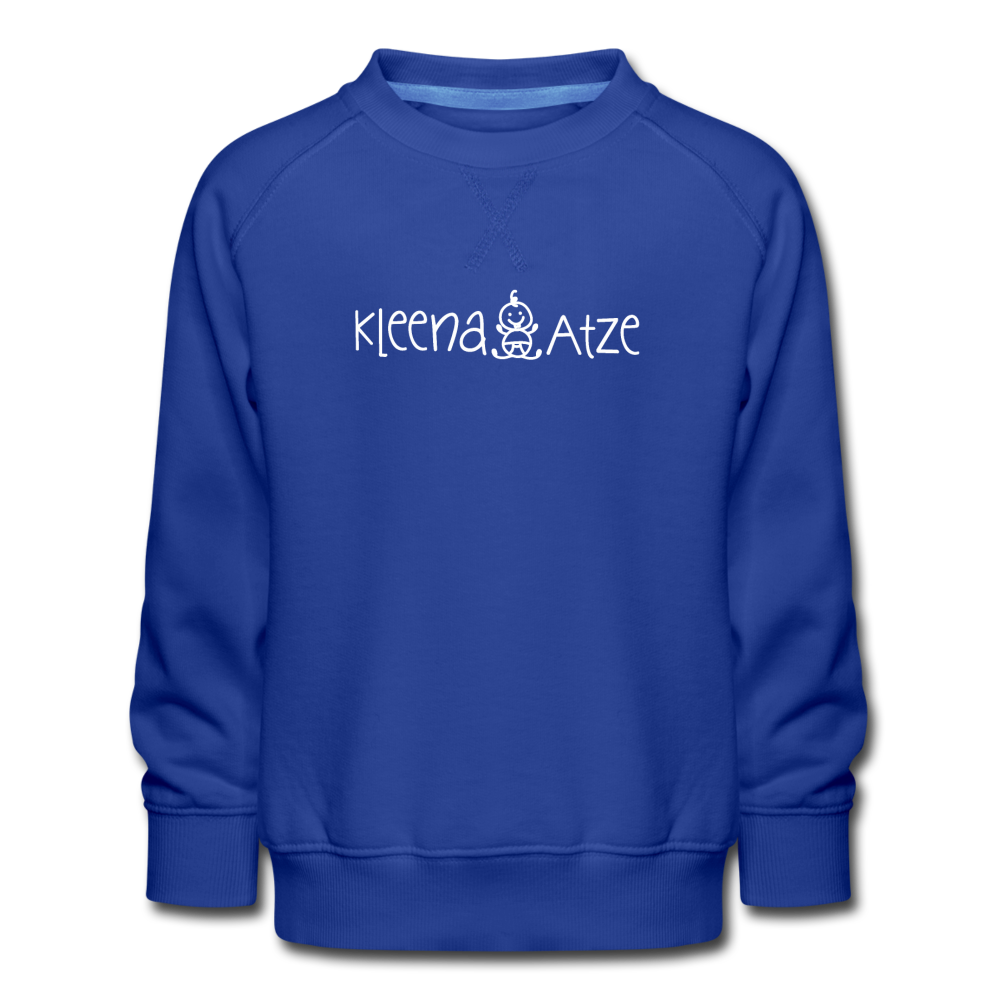 Kleena Atze - Kinder Premium Sweatshirt - Royalblau