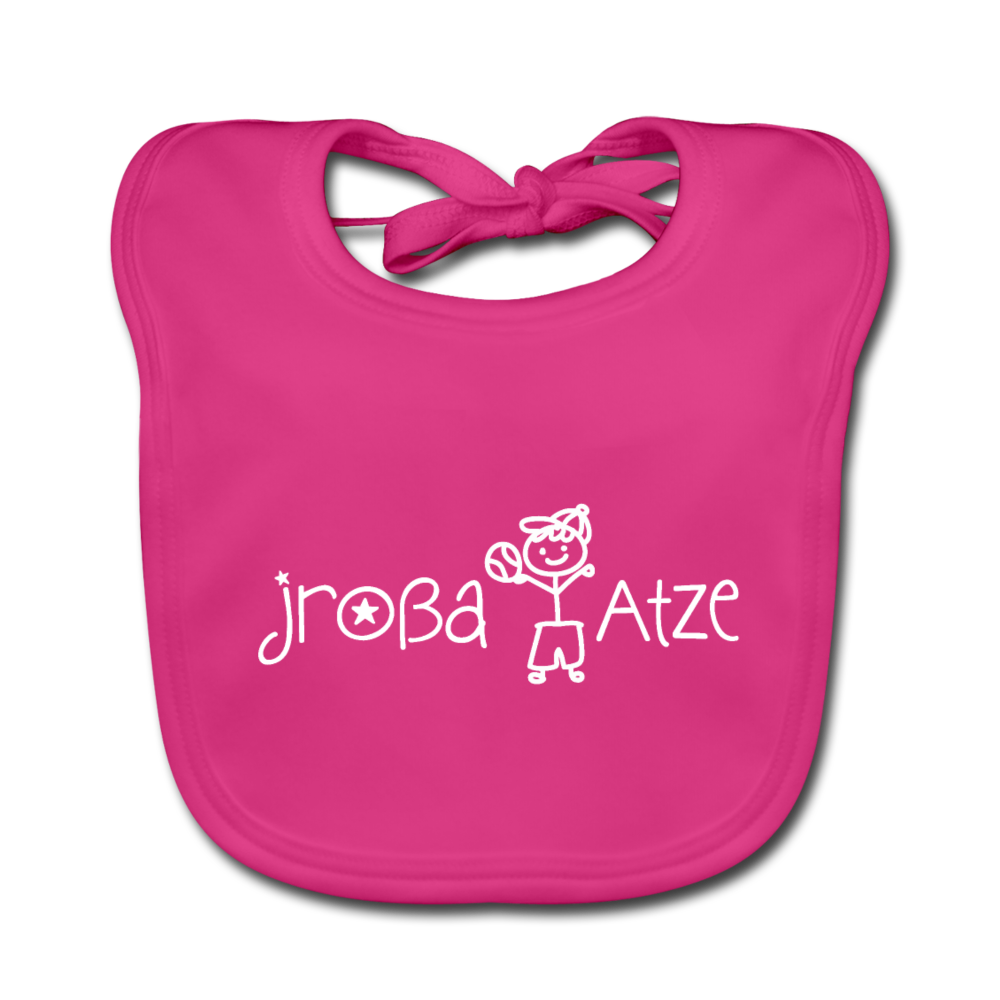 Jroßa atze - Lätzchen - Fuchsia