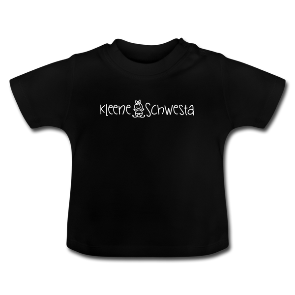 Meene Schwesta - Baby T-Shirt - Schwarz