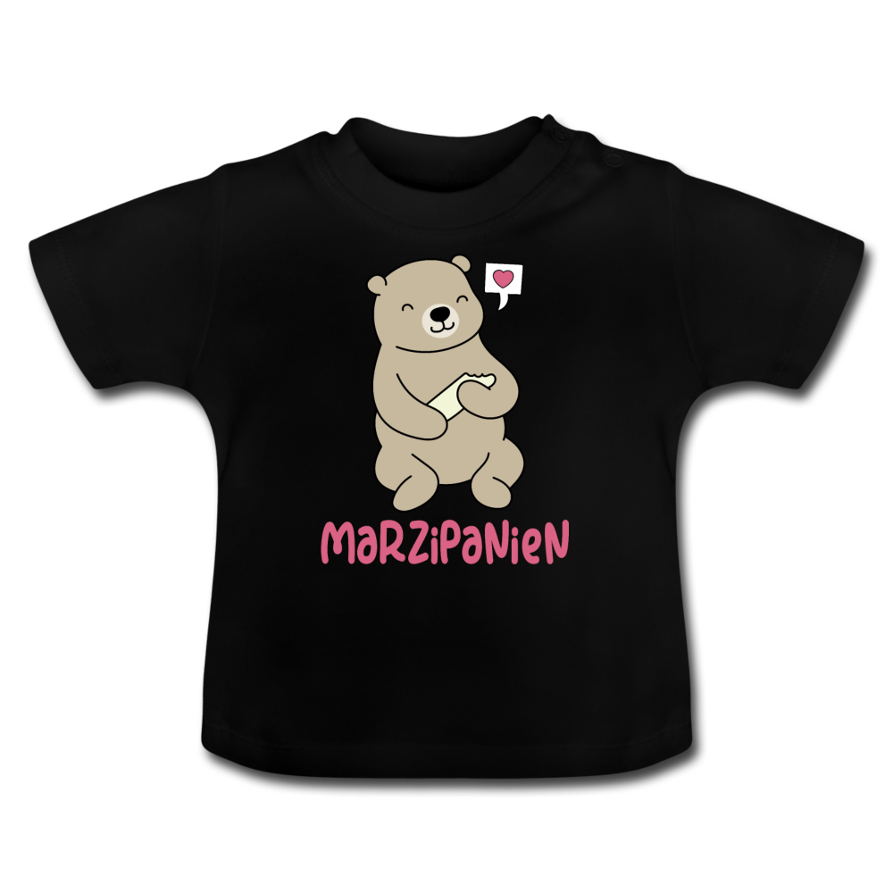 Marzipanien - Baby T-Shirt - Schwarz