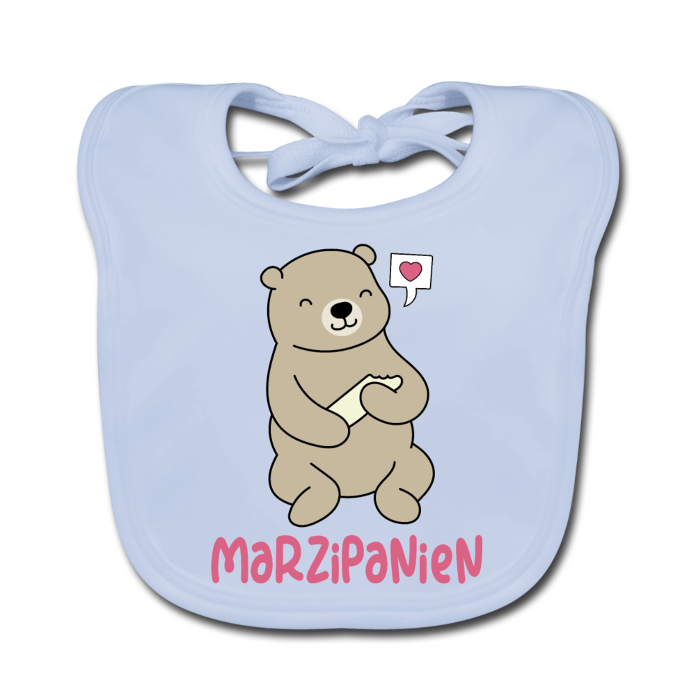 Marzipanien - Lätzchen - sky Blue