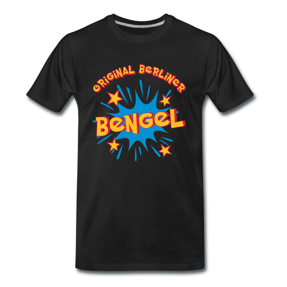 Berliner Bengel - Männer Premium T-Shirt - Schwarz