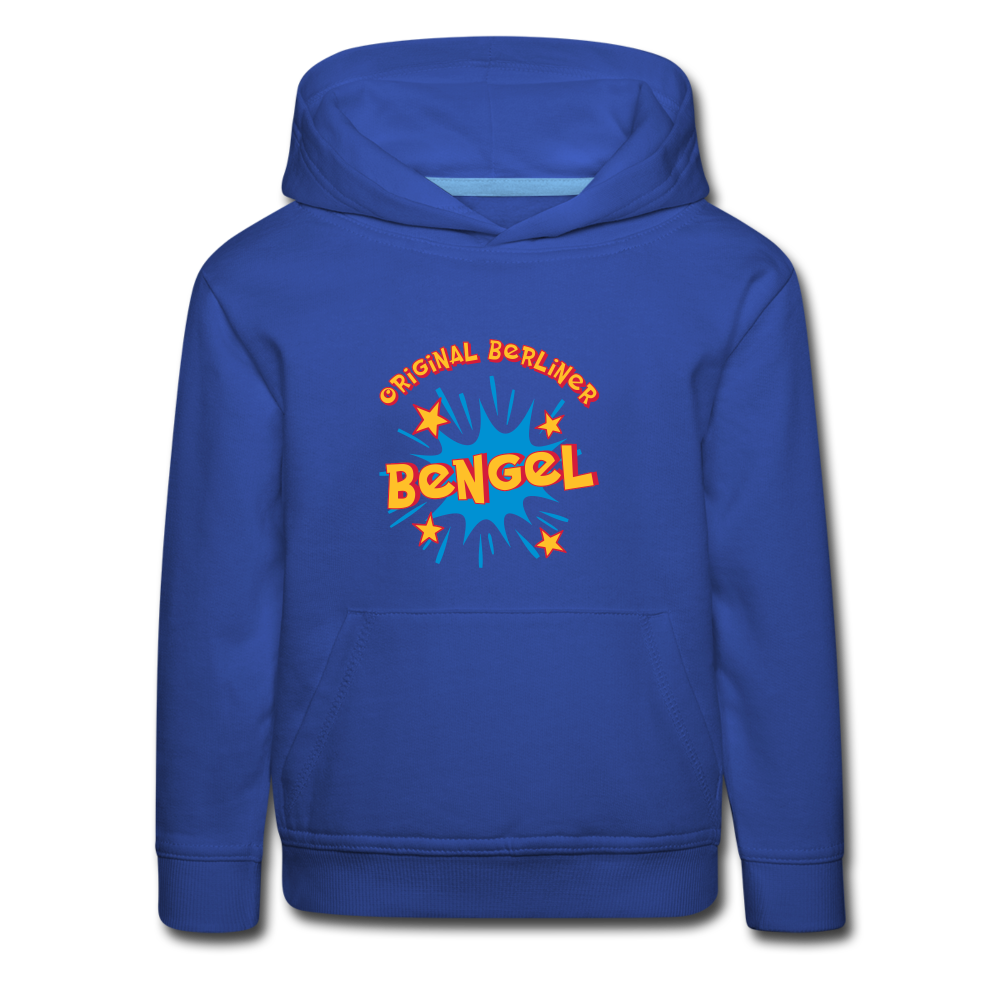 Berliner Bengel - Kinder Premium Hoodie - Royalblau