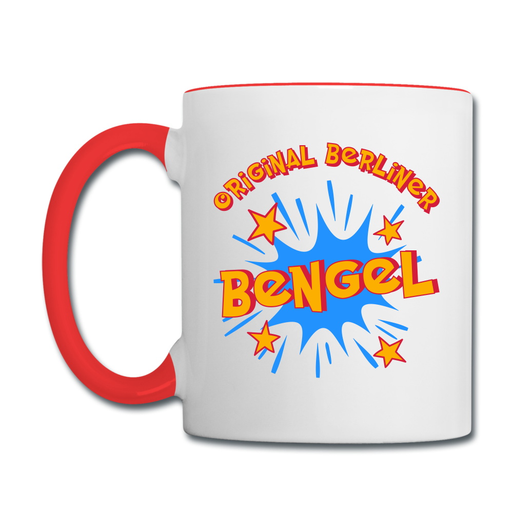 Berliner Bengel - Tasse zweifarbig