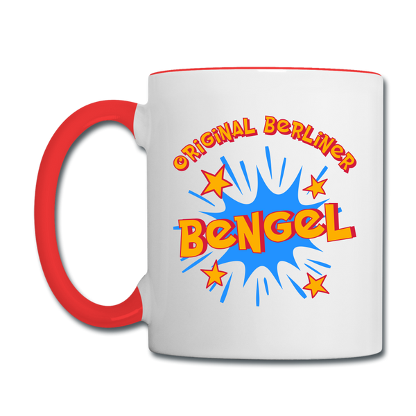 Berliner Bengel - Tasse zweifarbig