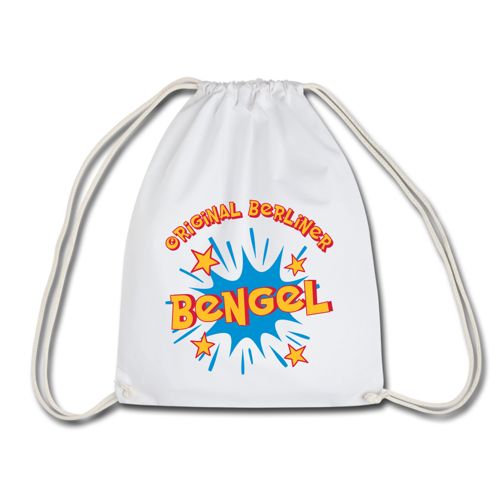 Berliner Bengel - Turnbeutel - Weiß