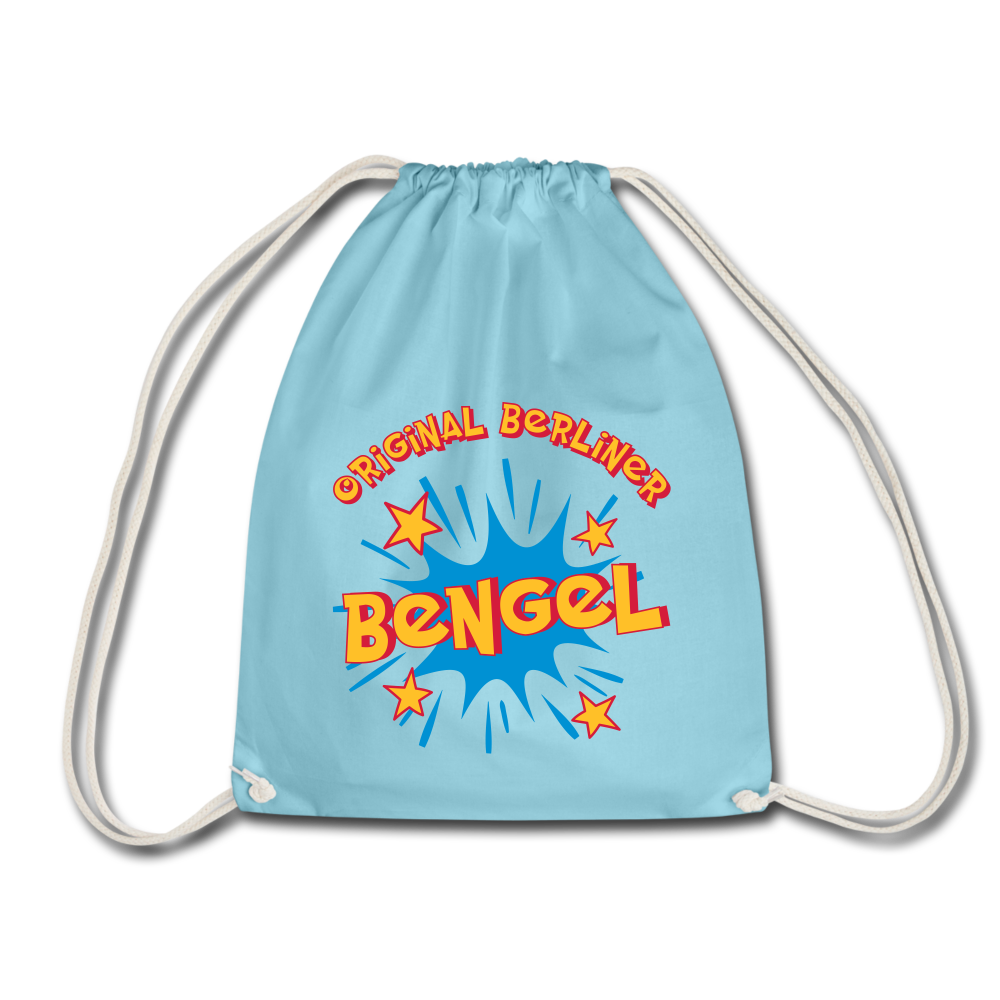 Berliner Bengel - Turnbeutel - Aqua