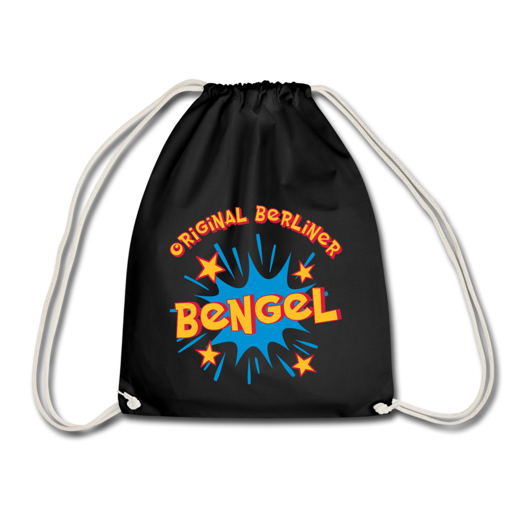 Berliner Bengel - Turnbeutel - Schwarz