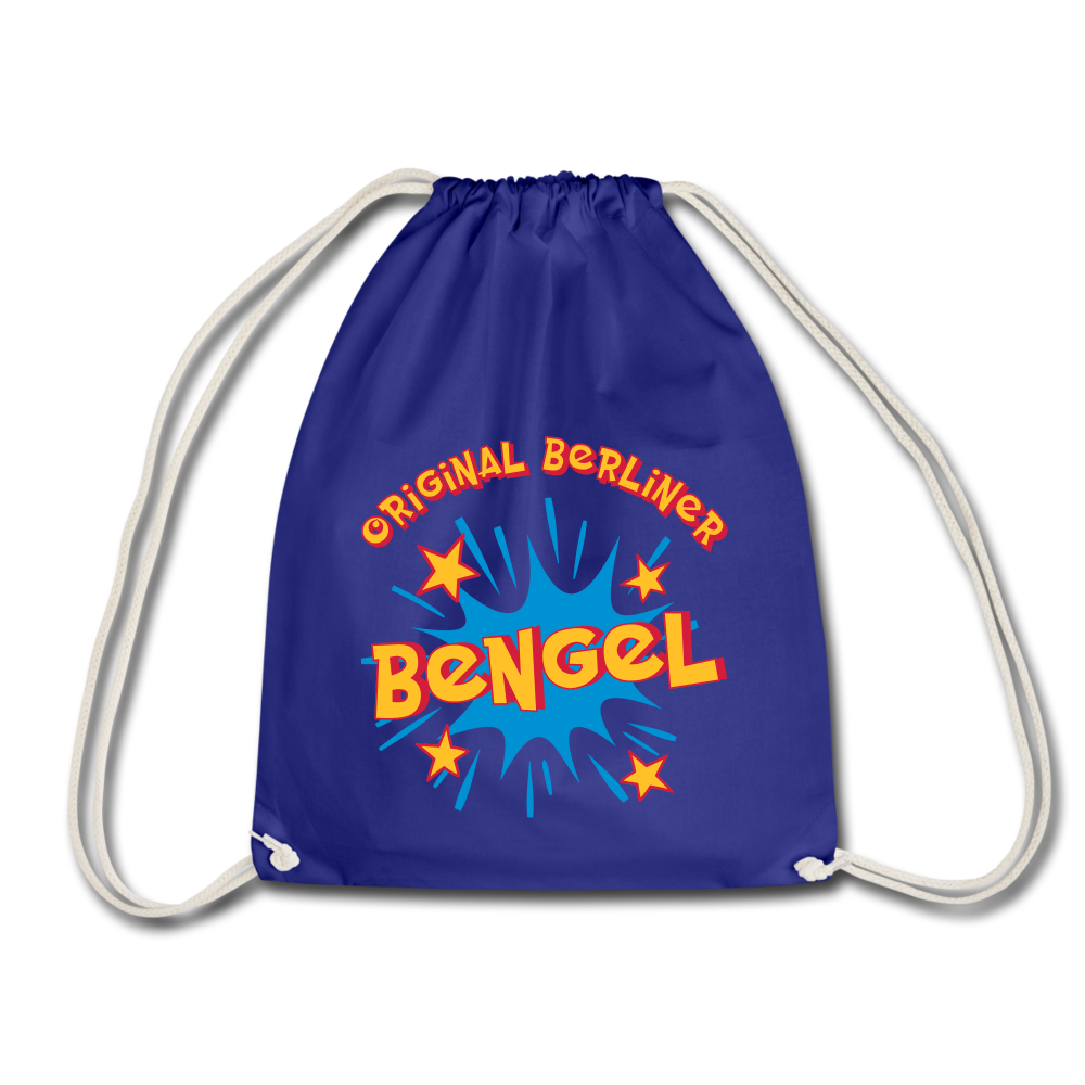 Berliner Bengel - Turnbeutel - Königsblau