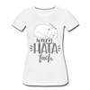 Warn hata Tach - Frauen Premium T-Shirt - Weiß