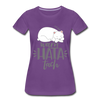 Warn hata Tach - Frauen Premium T-Shirt - Lila