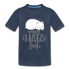 Warn hata Tach - Teenager Premium T-Shirt - Navy