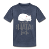 Warn hata Tach - Teenager Premium T-Shirt - Blau meliert