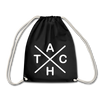 Tach X - Turnbeutel - Schwarz