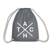 Tach X - Turnbeutel - Grau