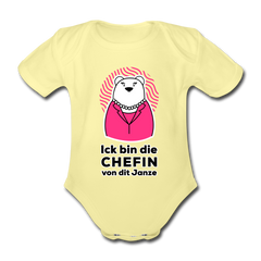 Chefin - Bio-Kurzarmbody