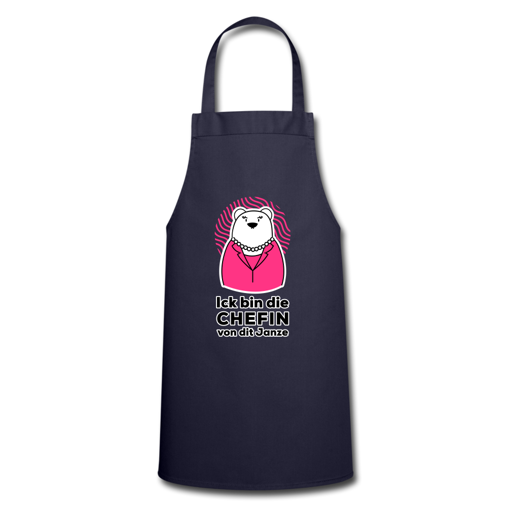 Chefin - Kochschürze - Navy