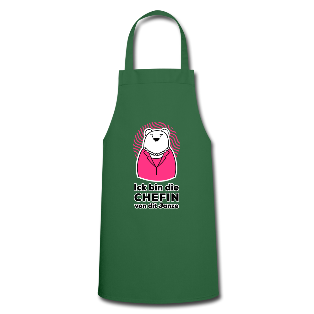 Chefin - Kochschürze - Grün