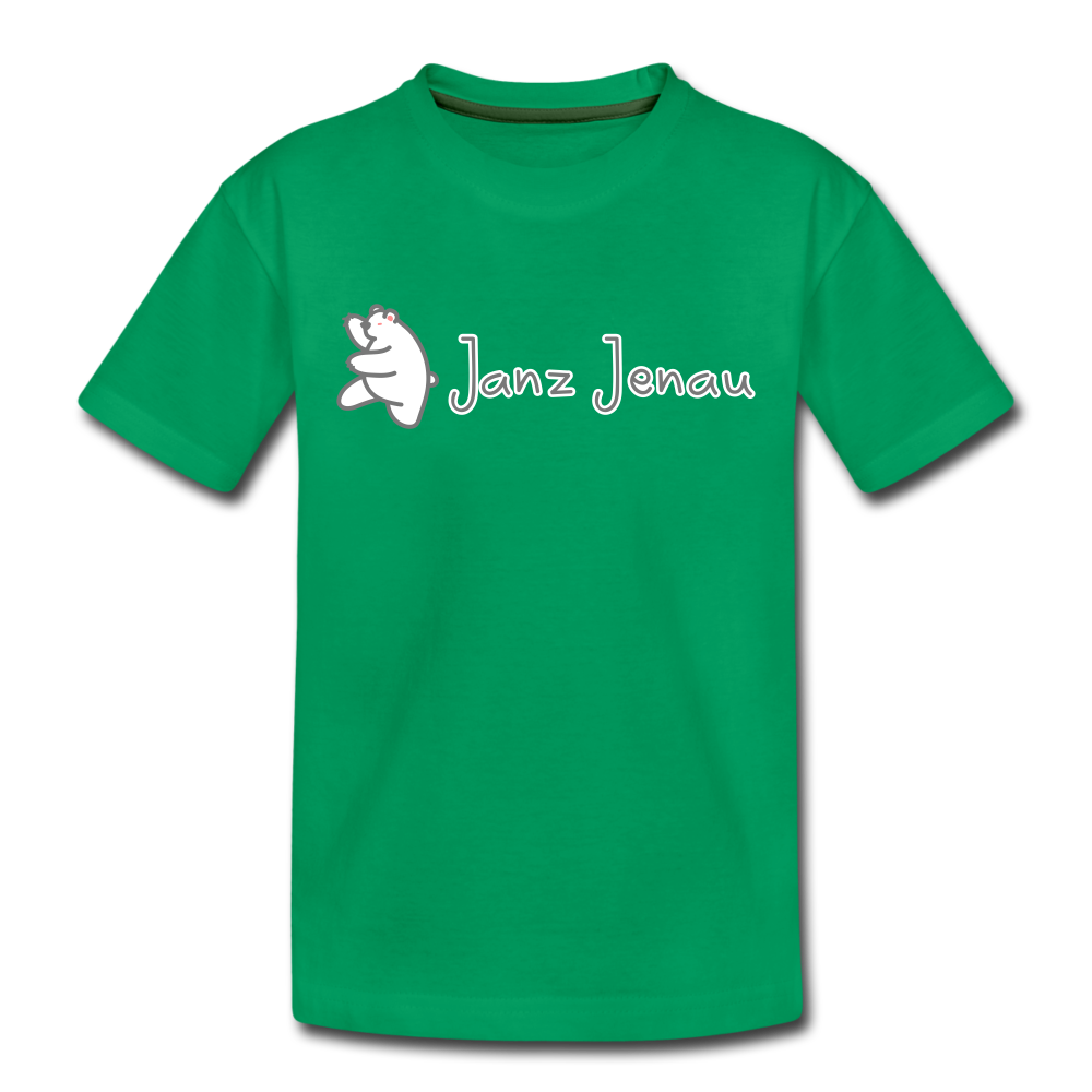 Janz Jenau - Kinder Premium T-Shirt - Kelly Green